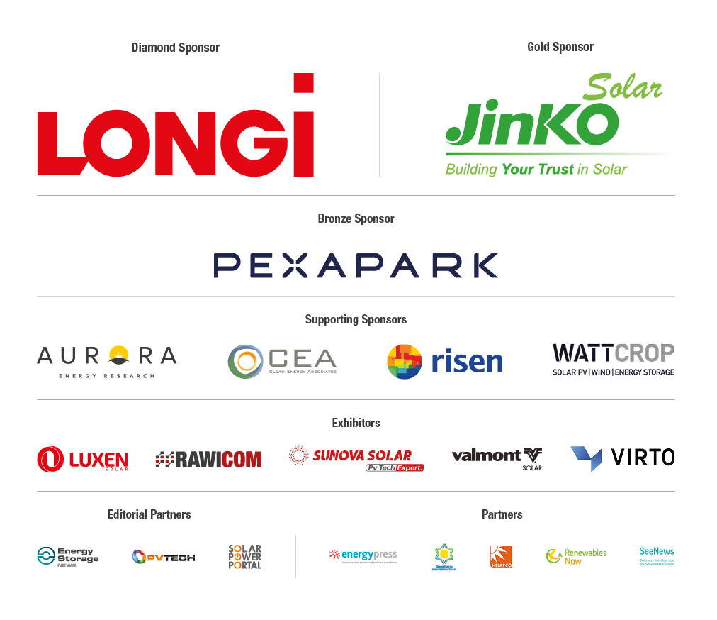 Large Scale Solar Southern Europe 2023 sponsors tier